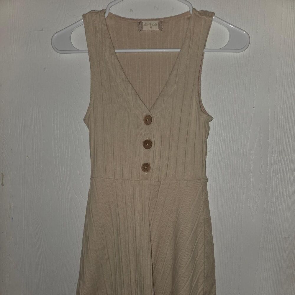 Altar-d-state Women's Tan and Cream Dress